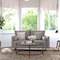 Flash Furniture Slate Gray Faux Linen Upholstered Tufted Loveseat IS-PL100-GY-GG - alternate 1